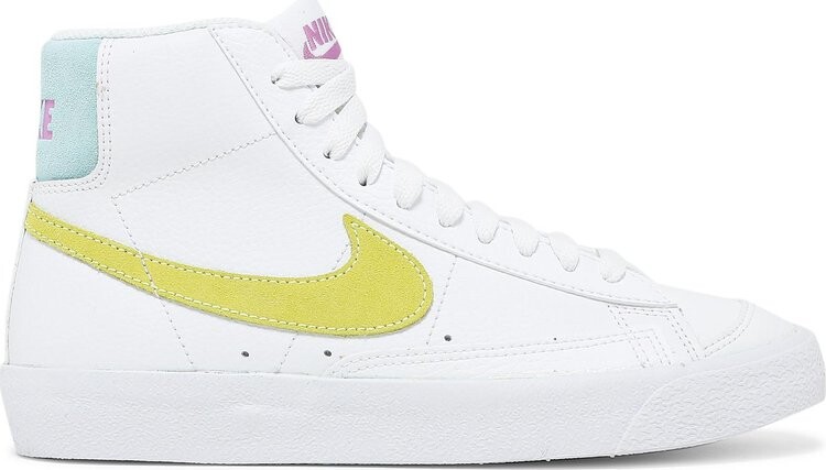 Кроссовки Nike Blazer Mid '77 GS 'White Light Zitron', белый
Кроссовки Nike Blazer Mid '77 GS 'White Light Zitron', белый