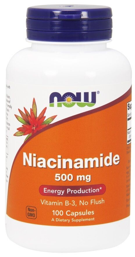 Now Foods Niacinamide 500 mg препарат, уменьшающий чувство усталости и утомления, 100 шт.
Now Foods Niacinamide 500 mg препарат, уменьшающий чувство усталости и утомления, 100 шт.