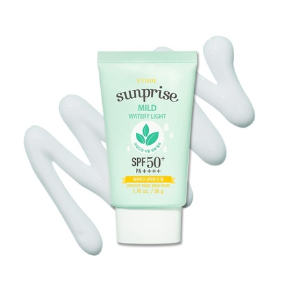 ETUDE Sunprise Mild Weightless Watery Light Texture SPF50+/PA+++ 1,7 жидких унций 50 мл 21AD Легкий увлажняющий солнцезащитный крем для чувствительной кожи Корейский уход за кожей
ETUDE Sunprise Mild Weightless Watery Light Texture SPF50+/PA+++ 1,7 жидких унций 50 мл 21AD Легкий увлажняющий солнцезащитный крем для чувствительной кожи Корейский уход за кожей
