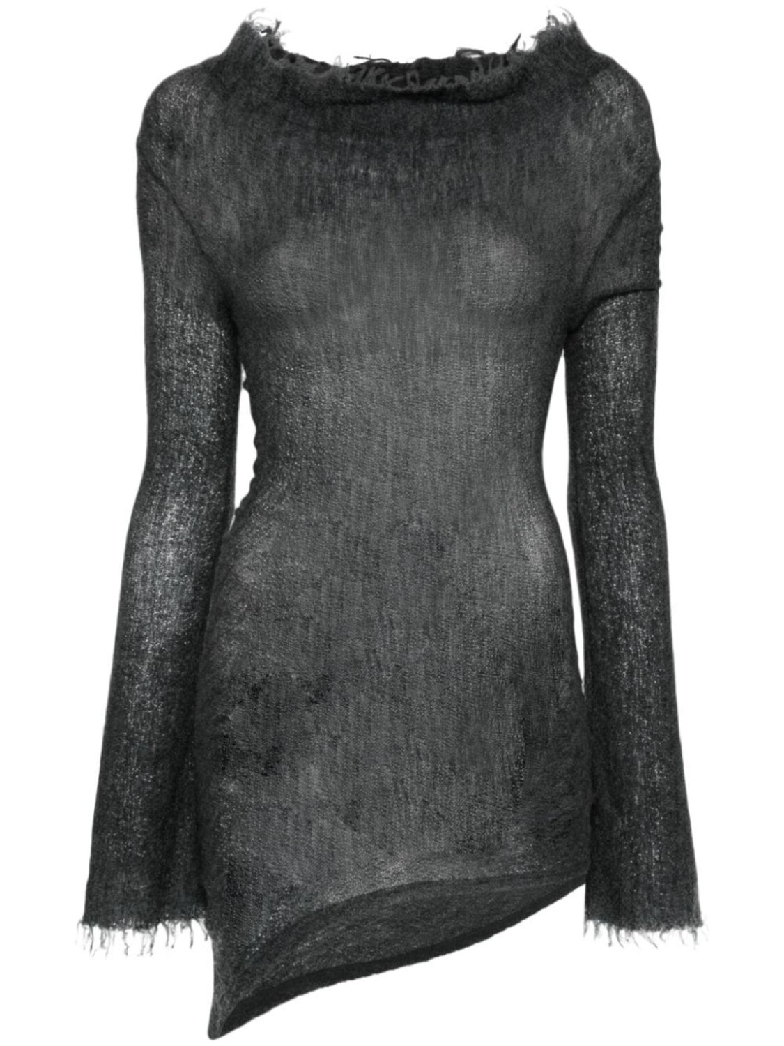 YEHUAFAN свитер тонкой вязки, серый 
YEHUAFAN свитер тонкой вязки, серый