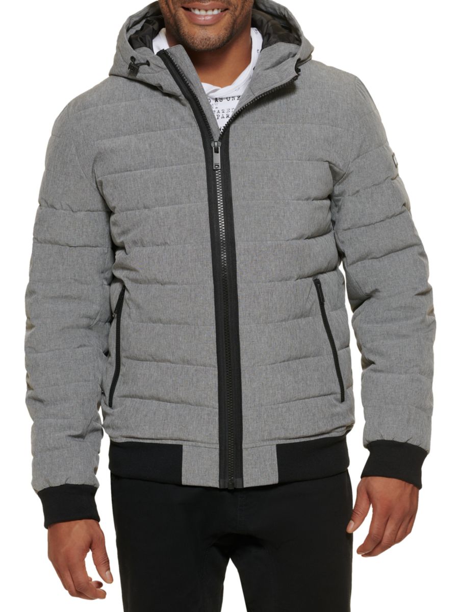 Стеганая куртка-пуховик классического кроя DKNY, цвет Heather Grey, Серый, Стеганая куртка-пуховик классического кроя DKNY, цвет Heather Grey
Стеганая куртка-пуховик классического кроя DKNY, цвет Heather Grey, Серый, Стеганая куртка-пуховик классического кроя DKNY, цвет Heather Grey