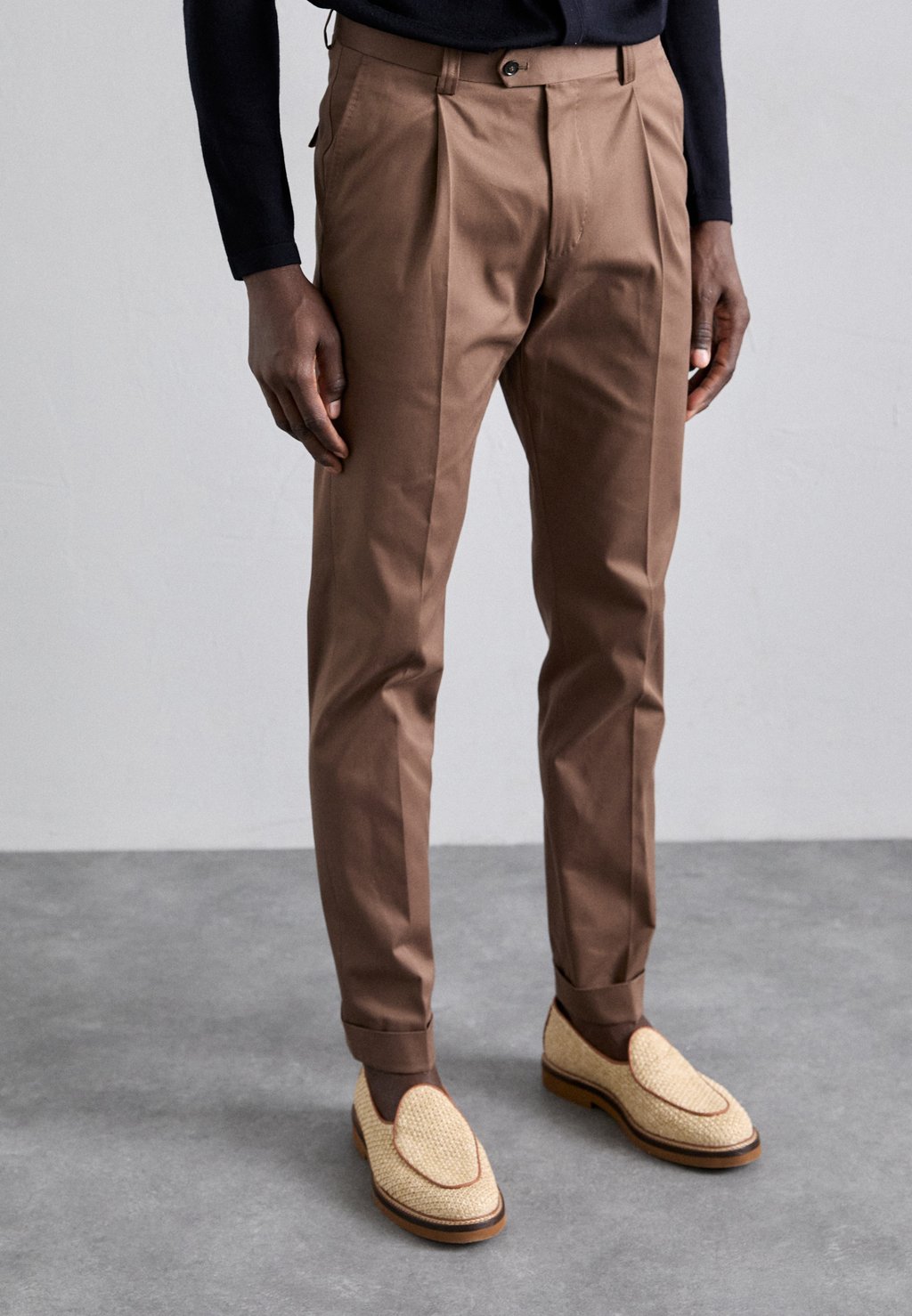 Брюки TENUTA Tiger of Sweden, коричневый 
Брюки TENUTA Tiger of Sweden, коричневый