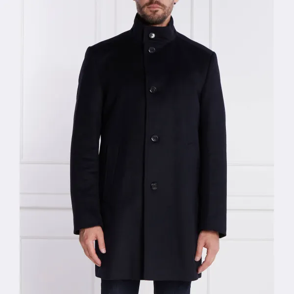 Бордовое шерстяное пальто с добавлением кашемира Joop!, синий
Бордовое шерстяное пальто с добавлением кашемира Joop!, синий