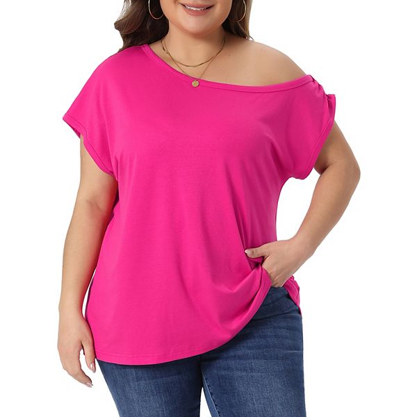 Женский топ с одним плечом и коротким рукавом Agnes Orinda, Hot Pink
Женский топ с одним плечом и коротким рукавом Agnes Orinda, Hot Pink