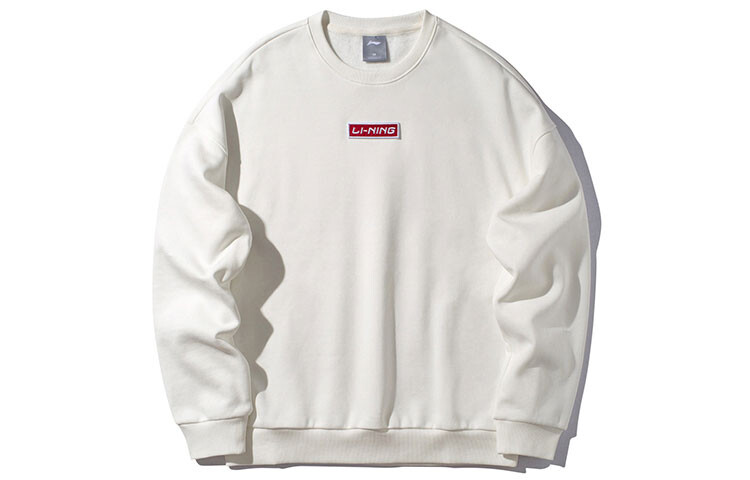 Спортивная модная коллекция Толстовка унисекс молочно-белая Lining, слоновая кость
Спортивная модная коллекция Толстовка унисекс молочно-белая Lining, слоновая кость