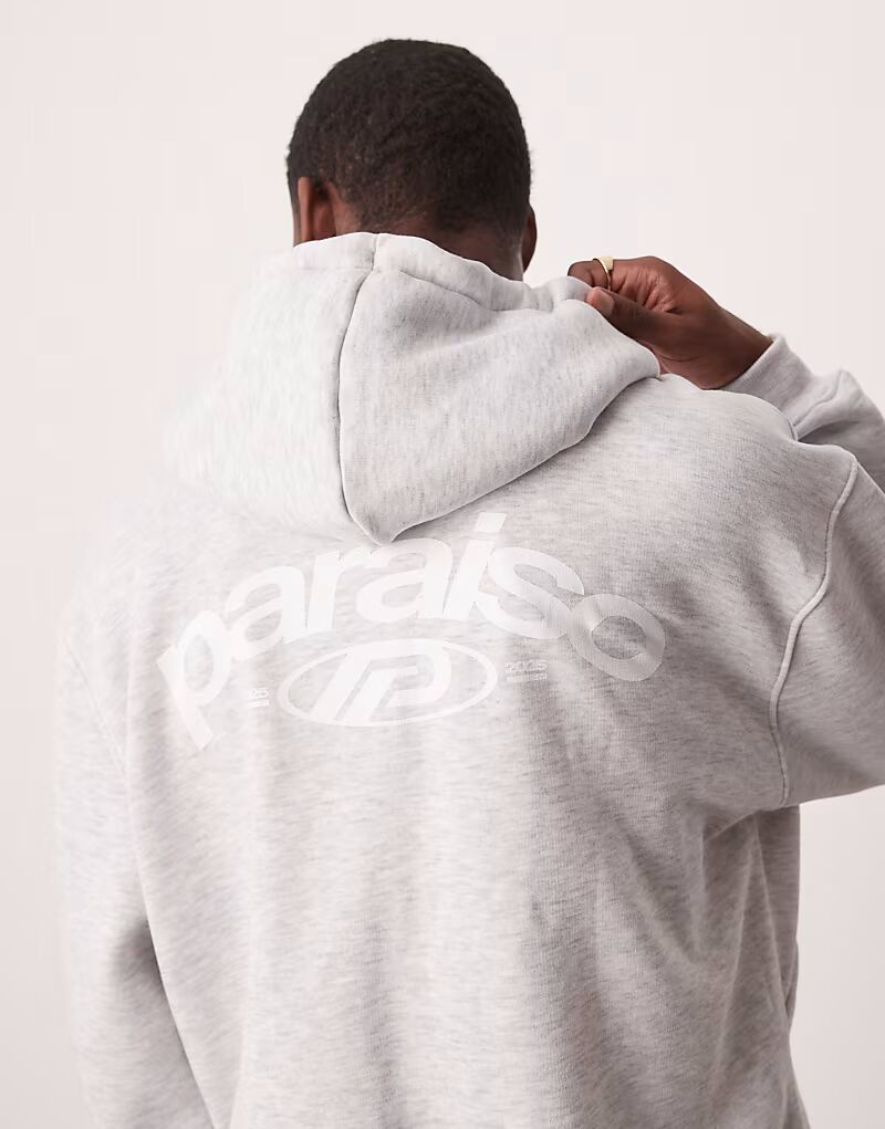 Толстовка свободного кроя ASOS DESIGN на молнии с принтом серого меланжевого цвета
Толстовка свободного кроя ASOS DESIGN на молнии с принтом серого меланжевого цвета
