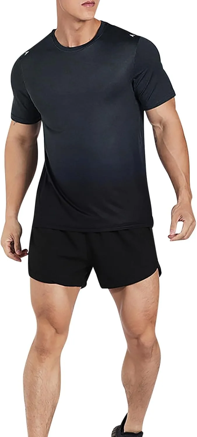 Мужская футболка с коротким рукавом Lightweight Quick Dry Gradient Fashion
Мужская футболка с коротким рукавом Lightweight Quick Dry Gradient Fashion