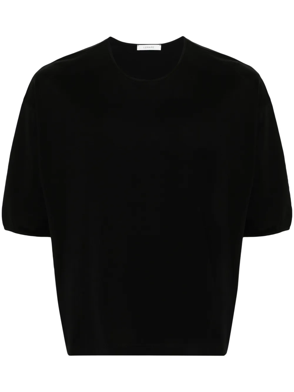 Футболка из мерсеризованного хлопка LEMAIRE, черный
Футболка из мерсеризованного хлопка LEMAIRE, черный