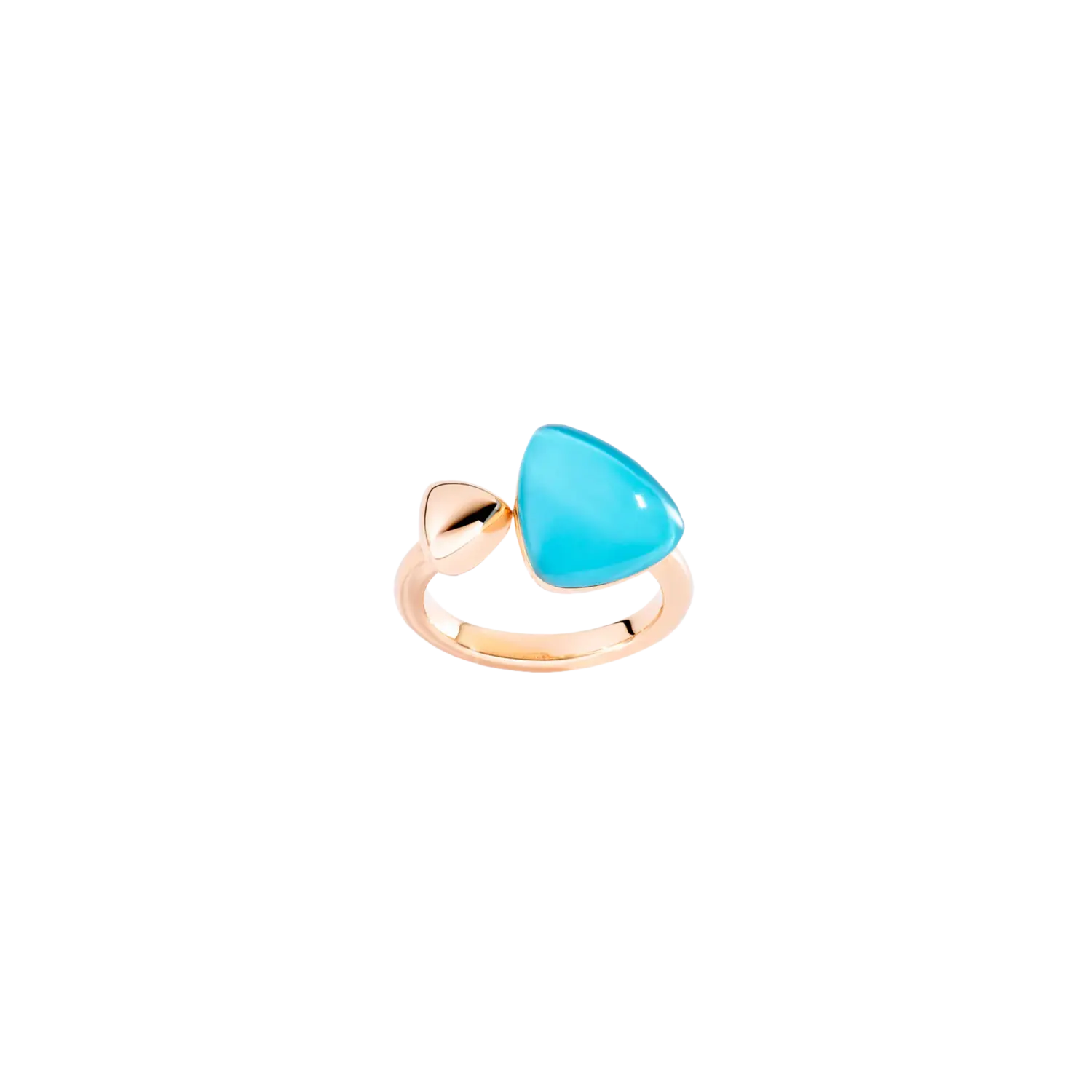 Кольцо Vhernier Freccia из розового золота, бирюзы и горного хрусталя
Кольцо Vhernier Freccia из розового золота, бирюзы и горного хрусталя