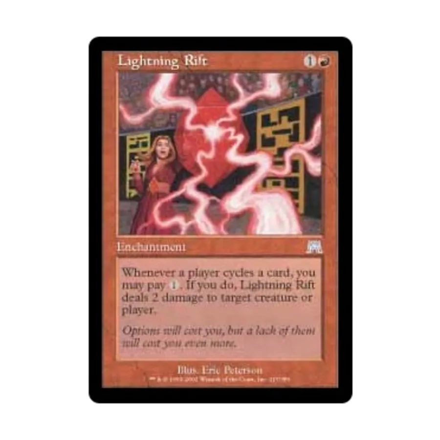 CCG Разлом молний (U), MTG - Onslaught
CCG Разлом молний (U), MTG - Onslaught