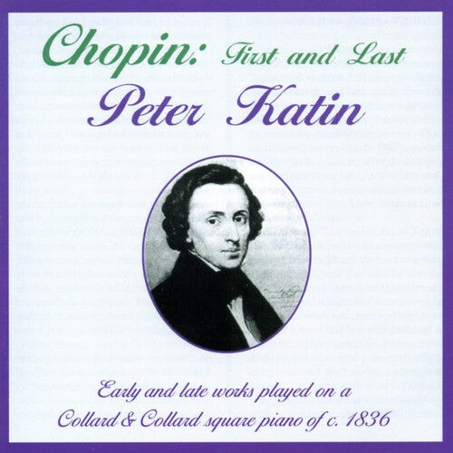 CD диск Chopin / Katin, Peter: Chopin, F. : Early & Late Works for Piano
CD диск Chopin / Katin, Peter: Chopin, F. : Early & Late Works for Piano