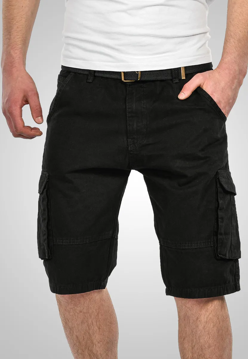 Шорты-карго Alessandro Salvarini "ASNIco", включая ремень в тон, черный
Шорты-карго Alessandro Salvarini "ASNIco", включая ремень в тон, черный