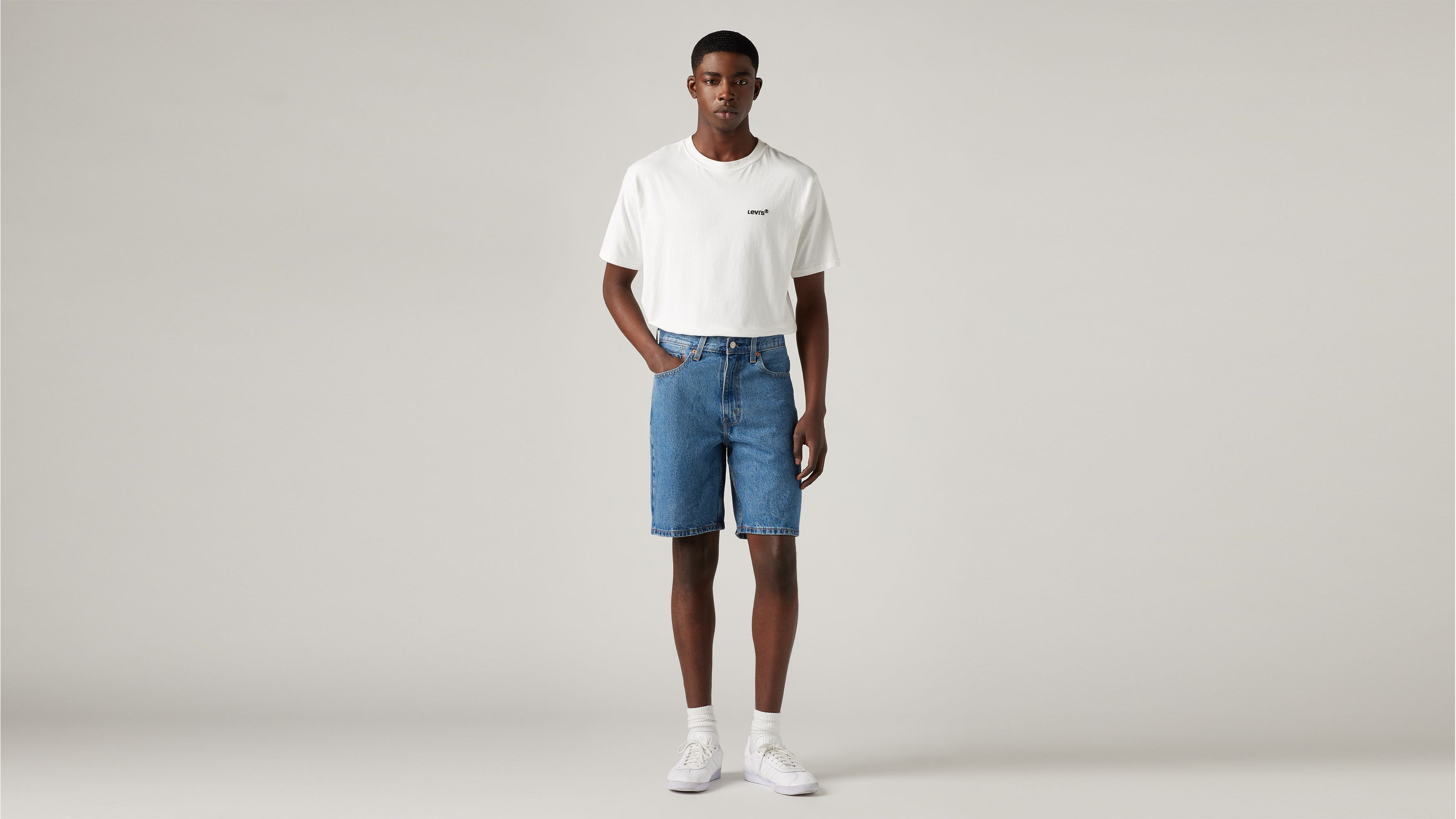 469 Свободные мужские шорты 12 дюймов Levi's, цвет Medium Score - Medium Wash - Non Stretch
469 Свободные мужские шорты 12 дюймов Levi's, цвет Medium Score - Medium Wash - Non Stretch