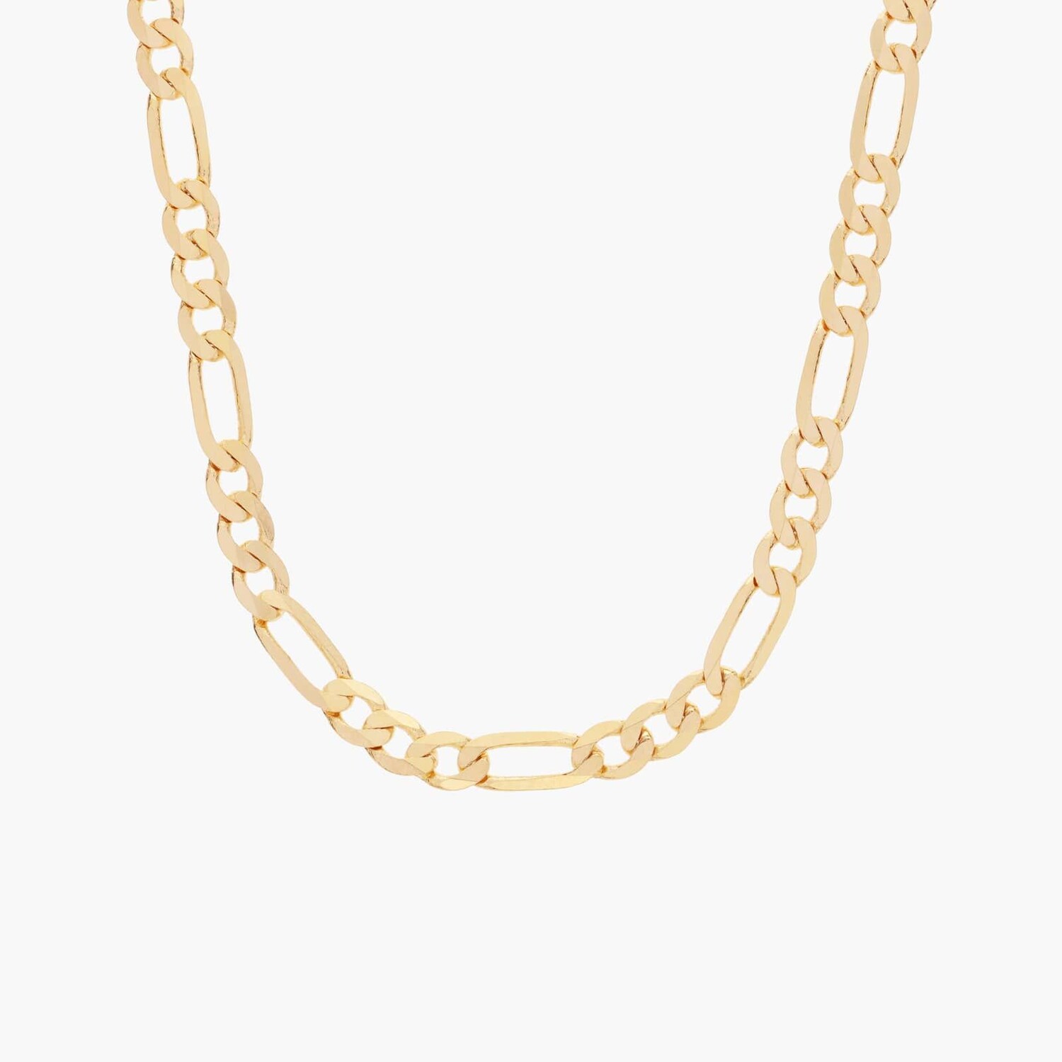 18-дюймовая плоская цепочка Figaro из 14-каратного желтого золота (4 мм) Blue Nile
18-дюймовая плоская цепочка Figaro из 14-каратного желтого золота (4 мм) Blue Nile