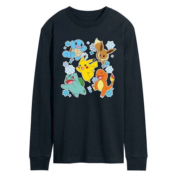 Мужская футболка с длинным рукавом pokemon winter stickers Licensed Character, Navy
Мужская футболка с длинным рукавом pokemon winter stickers Licensed Character, Navy