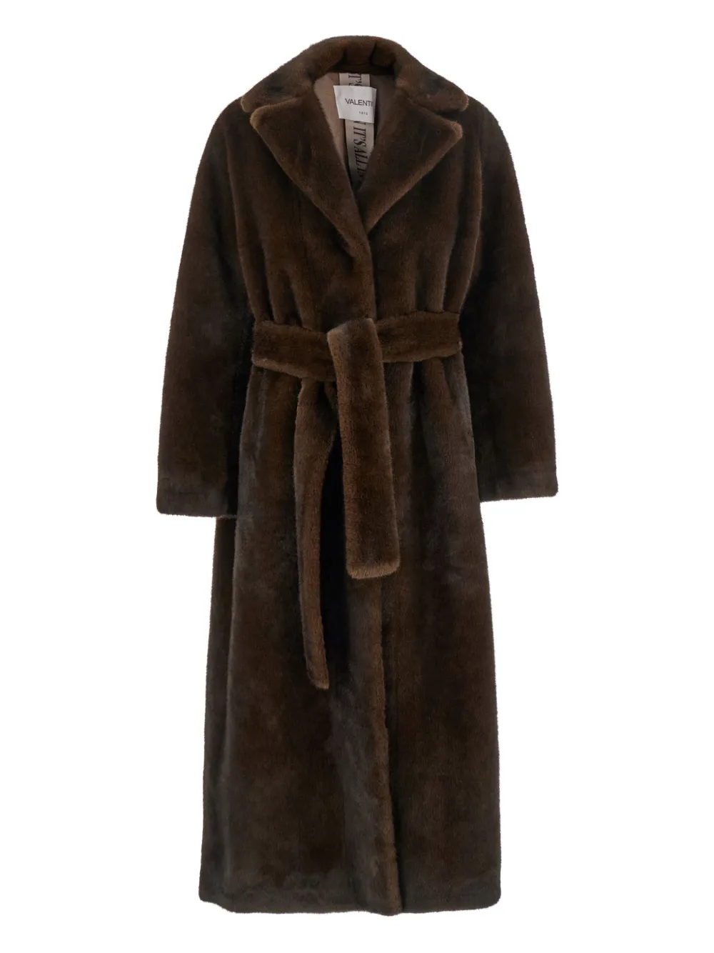 Эко-шуба из искусственного меха с поясом VALENTINI 1972, коричневый
Эко-шуба из искусственного меха с поясом VALENTINI 1972, коричневый