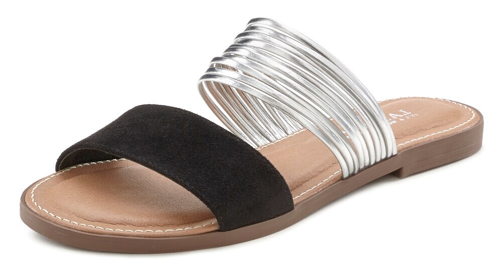 Сандалии Lascana, черное серебро
Сандалии Lascana, черное серебро