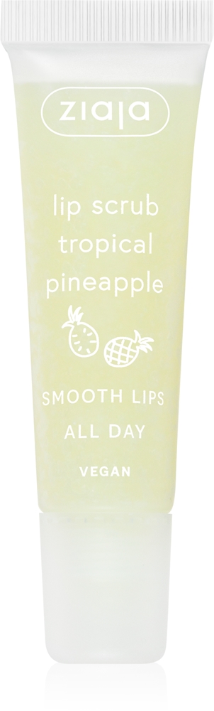 Сахарный скраб для губ с тропическим ананасом Ziaja, 12 мл
Сахарный скраб для губ с тропическим ананасом Ziaja, 12 мл