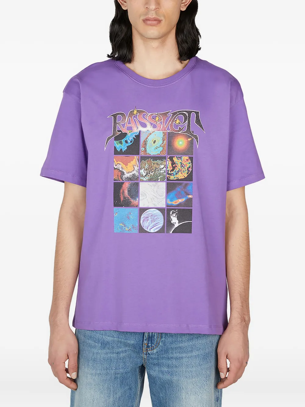 Футболка с принтом RASSVET, фиолетовый
Футболка с принтом RASSVET, фиолетовый