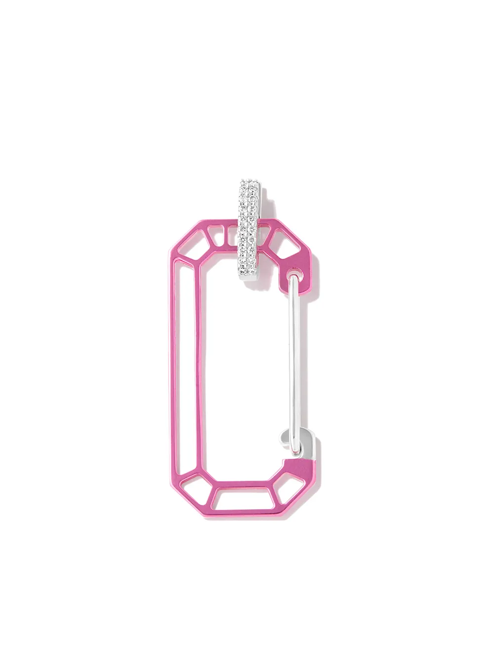 Серьга-кольцо Amina Chiara из белого золота с бриллиантами EÉRA, серебяный
Серьга-кольцо Amina Chiara из белого золота с бриллиантами EÉRA, серебяный