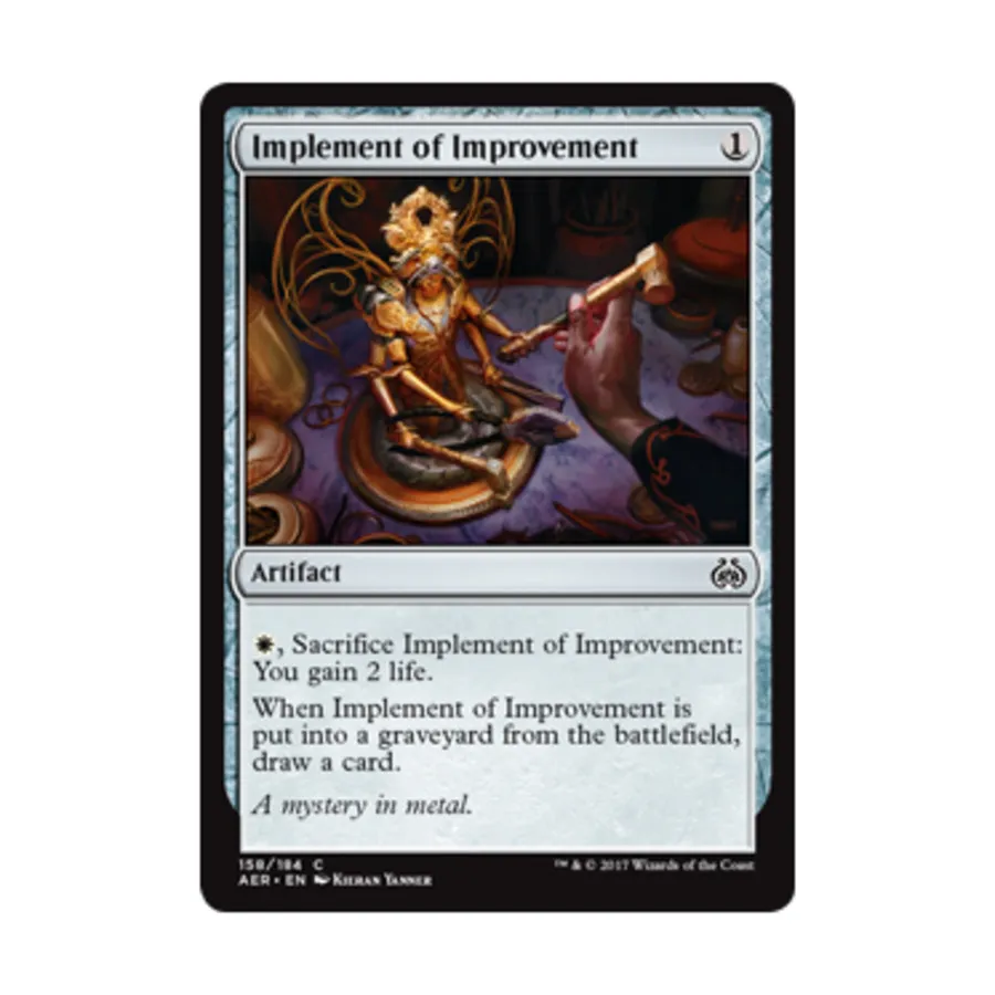 CCG Реализация улучшения (C), MTG - Aether Revolt
CCG Реализация улучшения (C), MTG - Aether Revolt