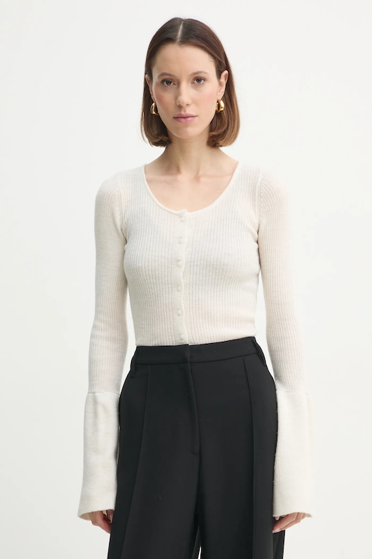 Шерстяной кардиган Liw Herskind, бежевый
Шерстяной кардиган Liw Herskind, бежевый