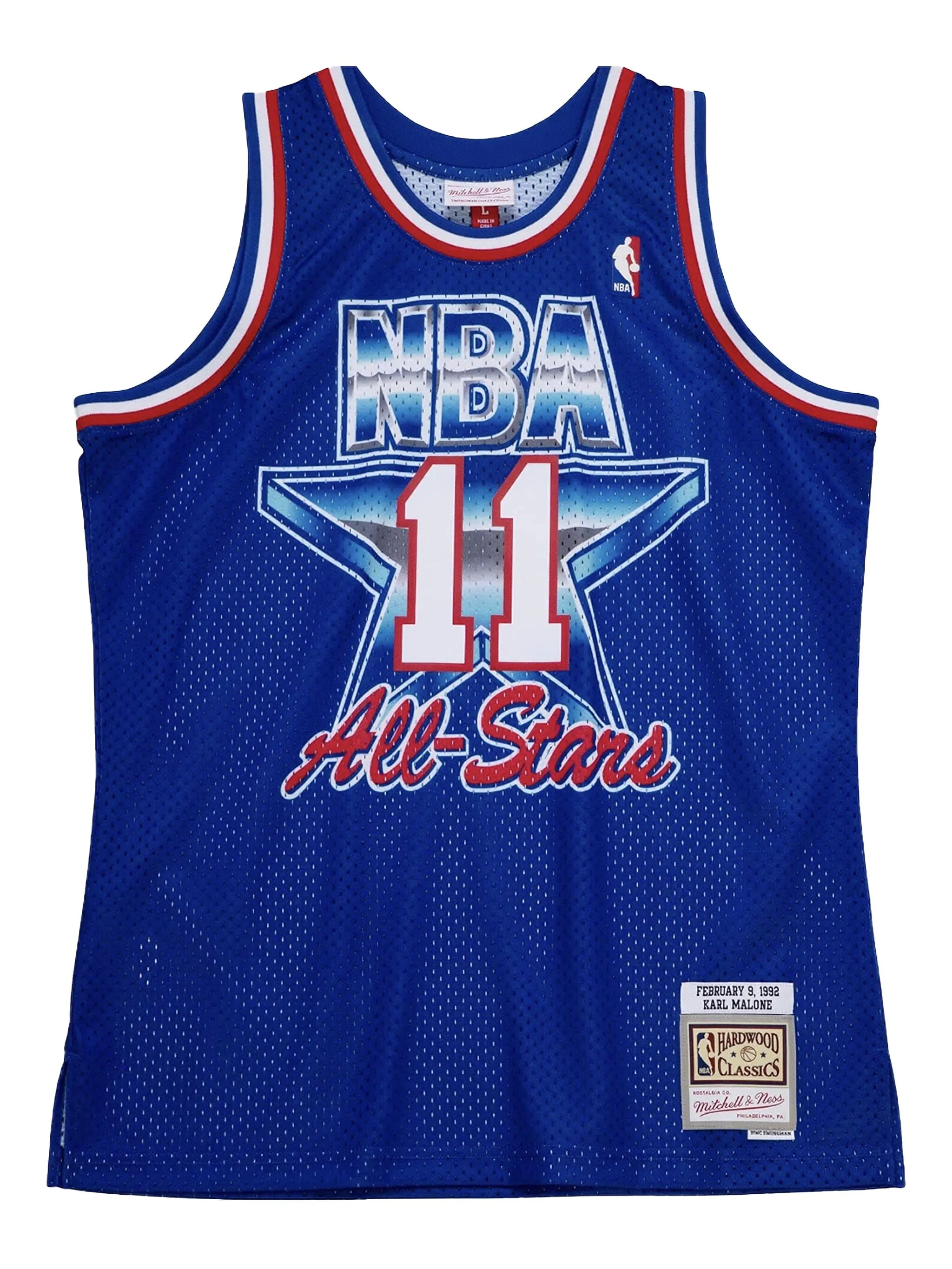 Топ "NBA Karl Malone 1992" All Star West Mitchell & Ness, синий
Топ "NBA Karl Malone 1992" All Star West Mitchell & Ness, синий