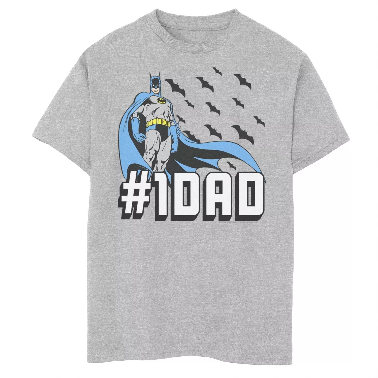 Футболка с рисунком «Бэтмен, летучая мышь, папа» для мальчиков 8–20 лет DC Comics
Футболка с рисунком «Бэтмен, летучая мышь, папа» для мальчиков 8–20 лет DC Comics