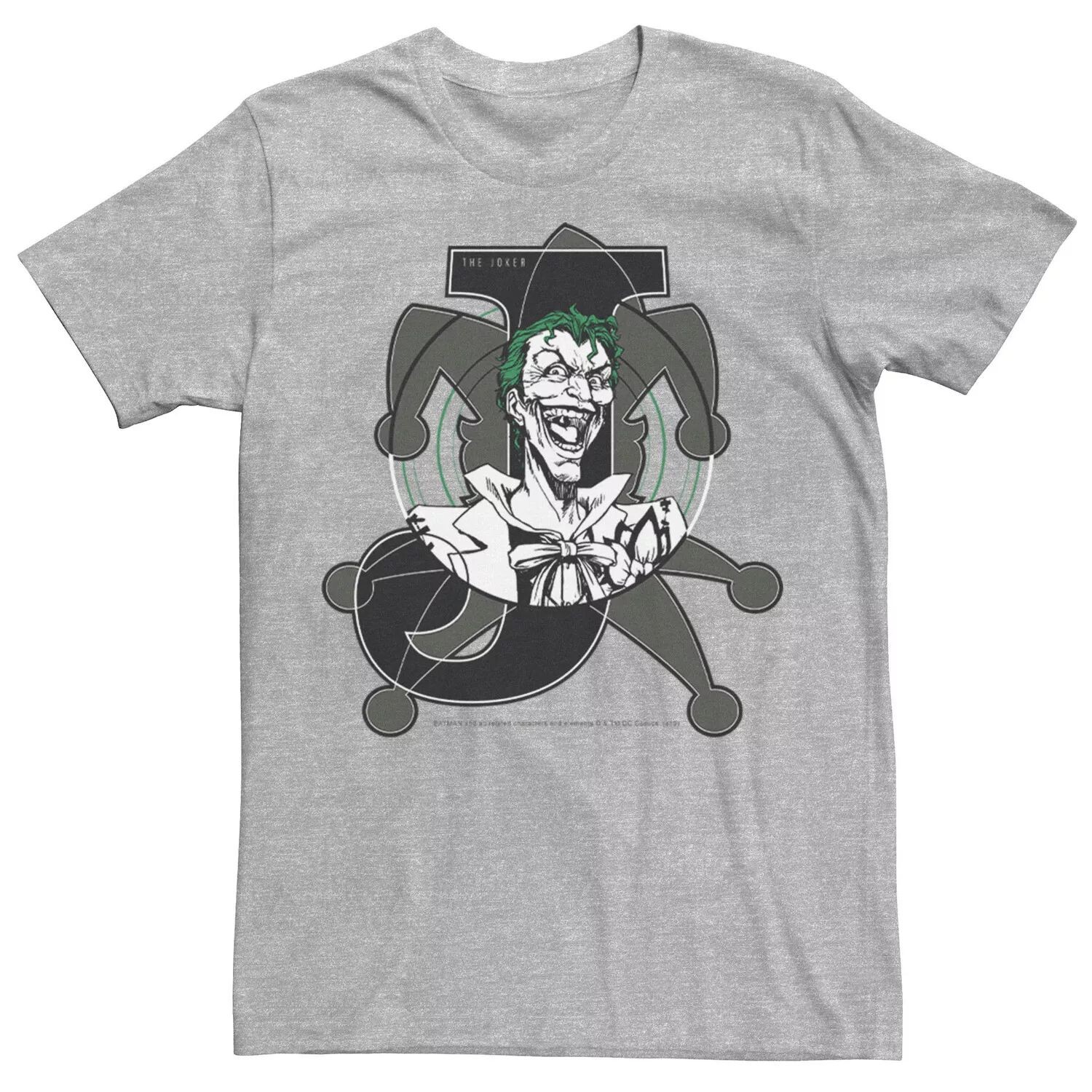 Мужская футболка со смехом и плакатом с изображением Джокера из комиксов DC Comics Licensed Character
Мужская футболка со смехом и плакатом с изображением Джокера из комиксов DC Comics Licensed Character