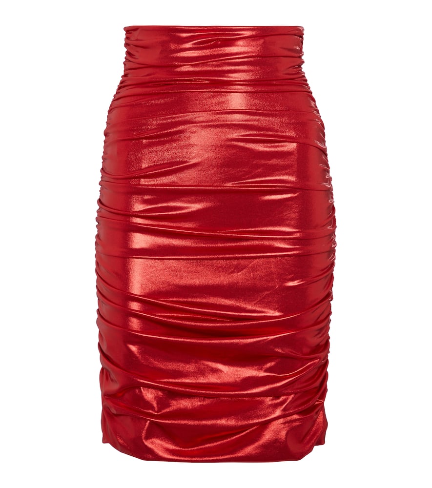 Мини-юбка с завышенной талией и фольгированным эффектом Dolce&Gabbana
Мини-юбка с завышенной талией и фольгированным эффектом Dolce&Gabbana