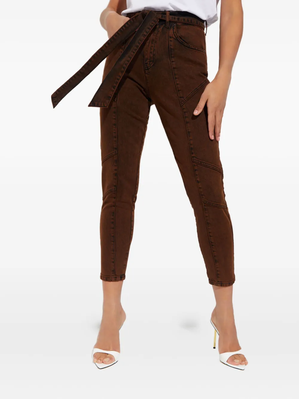 Джинсы с ремнем Elliot Retrofete, коричневый
Джинсы с ремнем Elliot Retrofete, коричневый