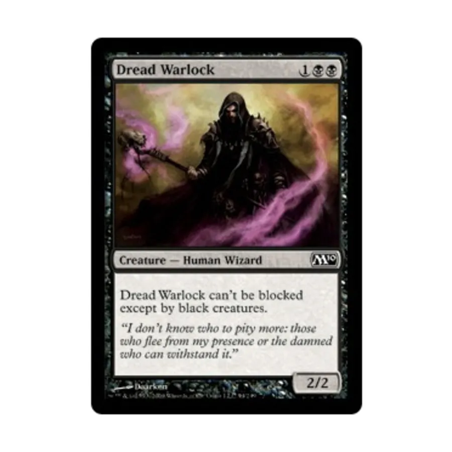 CCG Ужасающий чернокнижник (клавиша C), MTG - Magic 2010
CCG Ужасающий чернокнижник (клавиша C), MTG - Magic 2010