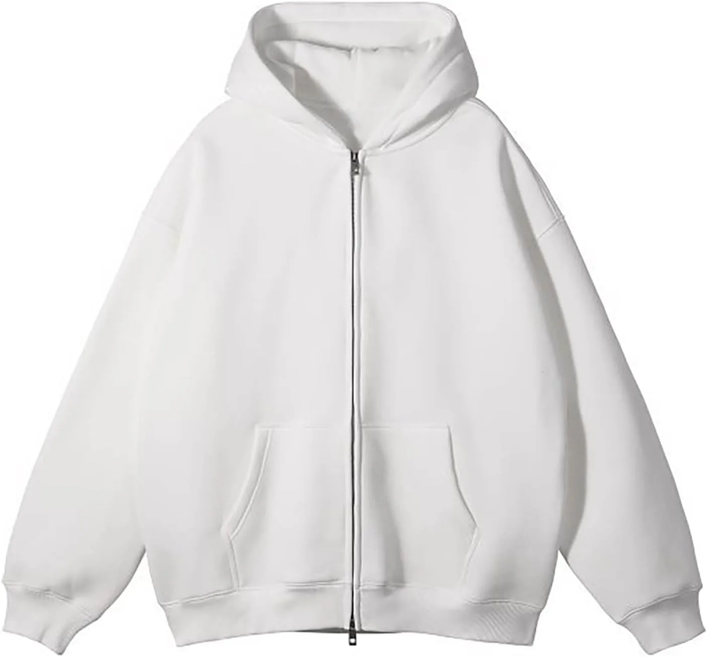 Мужской худи на молнии с капюшоном и карманами
Мужской худи на молнии с капюшоном и карманами