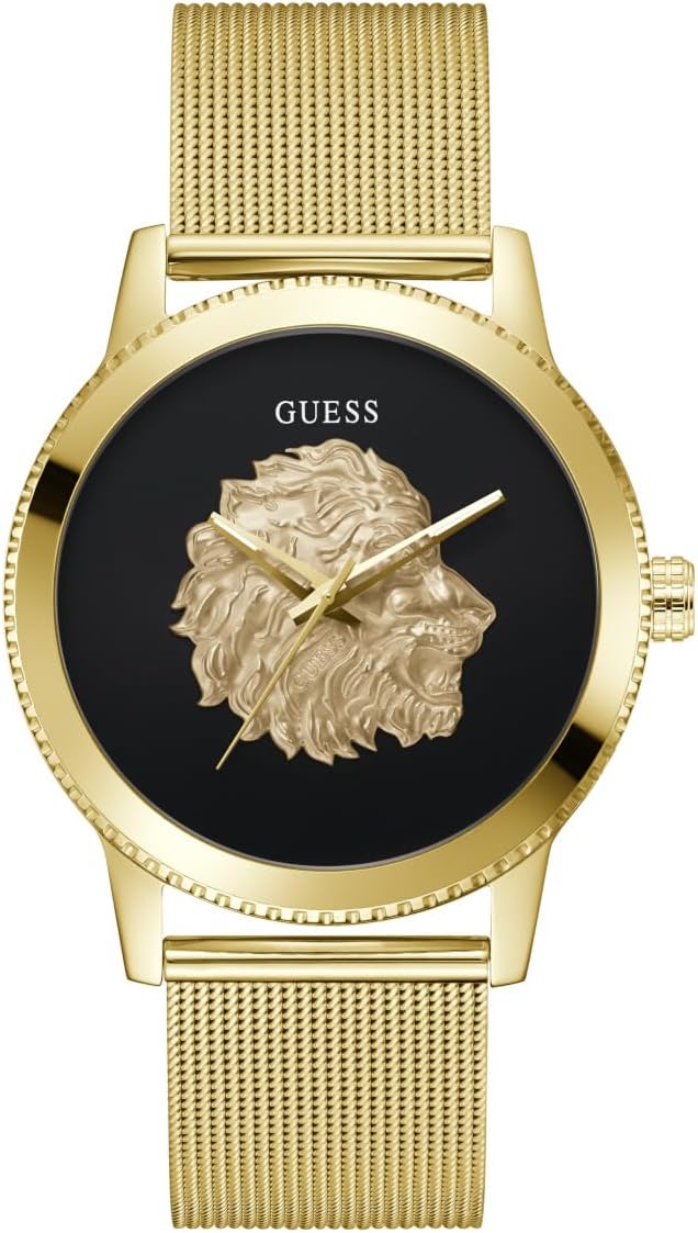 GUESS мужские часы 44 мм - золотистый браслет, черный циферблат, золотистый корпус, Позолоченный, GUESS мужские часы 44 мм - золотистый браслет, черный циферблат, золотистый корпус
GUESS мужские часы 44 мм - золотистый браслет, черный циферблат, золотистый корпус, Позолоченный, GUESS мужские часы 44 мм - золотистый браслет, черный циферблат, золотистый корпус