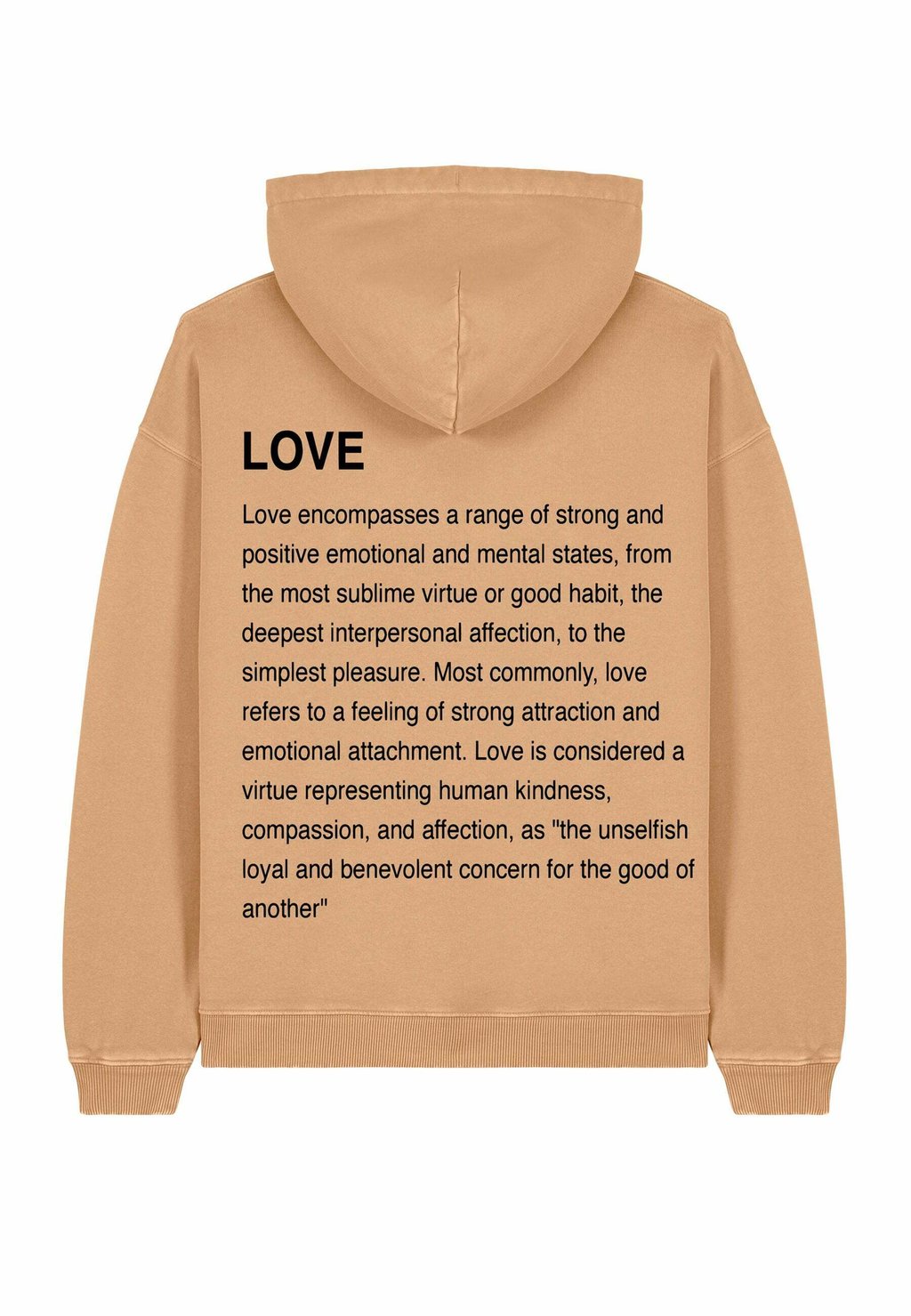 Толстовка LOVE DEFINITION BACK PRINT VINTAGE - Hoodie Mira Paris, бежевый
Толстовка LOVE DEFINITION BACK PRINT VINTAGE - Hoodie Mira Paris, бежевый