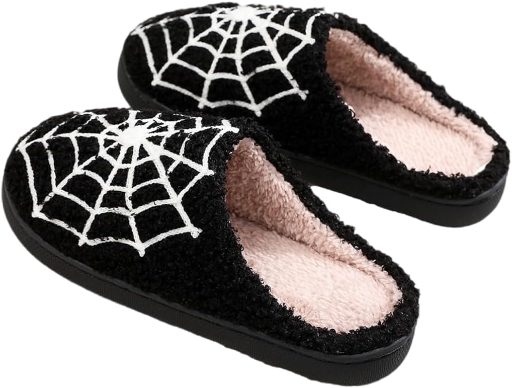 Тапочки WIRETRAN для женщин и мужчин с мягкой подошвой с эффектом памяти, пушистые зимние теплые домашние тапочки, 0-spiderwebs
Тапочки WIRETRAN для женщин и мужчин с мягкой подошвой с эффектом памяти, пушистые зимние теплые домашние тапочки, 0-spiderwebs