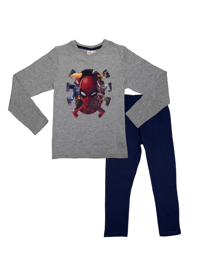 Пижама Spiderman, сине-серый 
Пижама Spiderman, сине-серый