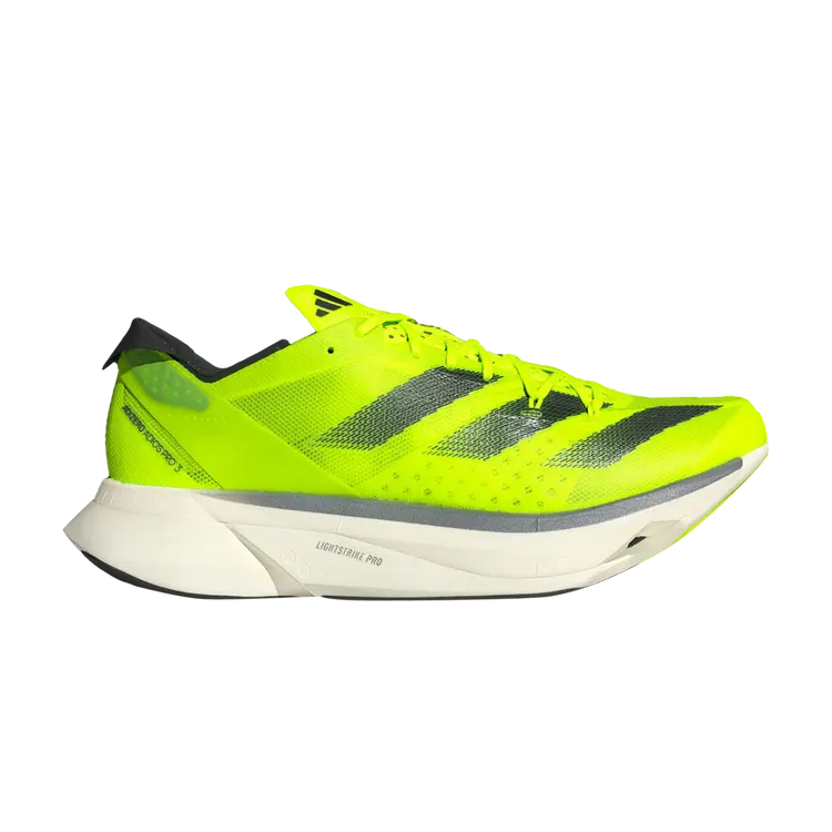 Кроссовки Adizero Adios Pro 3, цвет Lucid Lemon
Кроссовки Adizero Adios Pro 3, цвет Lucid Lemon