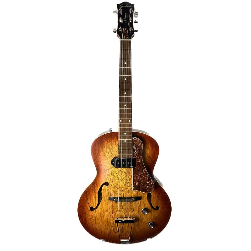 Электрогитара Godin 5th Avenue Kingpin P90 Cognac Burst
Электрогитара Godin 5th Avenue Kingpin P90 Cognac Burst
