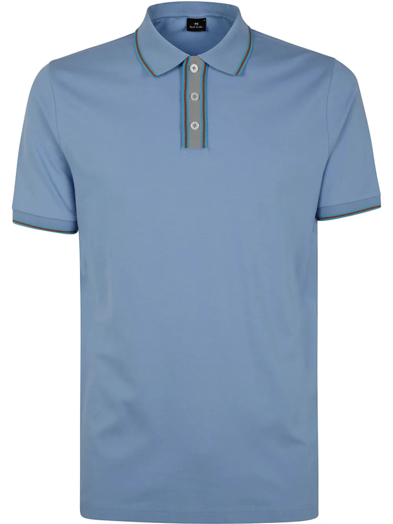 Рубашка поло с полосатым кантом от PS Paul Smith, синий
Рубашка поло с полосатым кантом от PS Paul Smith, синий