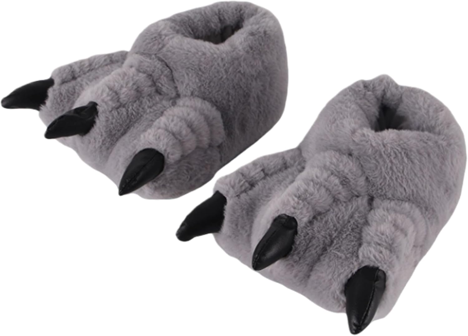 Тапочки в виде лап динозавра, плюшевые домашние тапочки в форме лап животных для мужчин и женщин Lichenhao, серый
Тапочки в виде лап динозавра, плюшевые домашние тапочки в форме лап животных для мужчин и женщин Lichenhao, серый