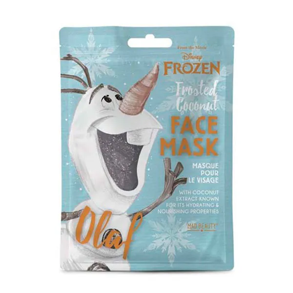Увлажняющая маска для лица с кокосом Olaf Frozen Face Mask Disney Mad Beauty, 1 UD
Увлажняющая маска для лица с кокосом Olaf Frozen Face Mask Disney Mad Beauty, 1 UD