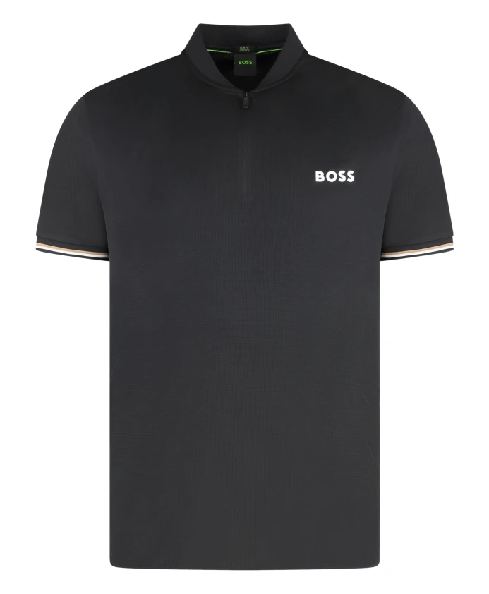 Техническая рубашка поло Hugo, черный
Техническая рубашка поло Hugo, черный