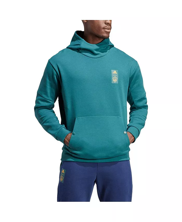 Мужская бирюзовая толстовка с капюшоном LA Galaxy 2023 Player Travel Pullover Hoodie adidas
Мужская бирюзовая толстовка с капюшоном LA Galaxy 2023 Player Travel Pullover Hoodie adidas