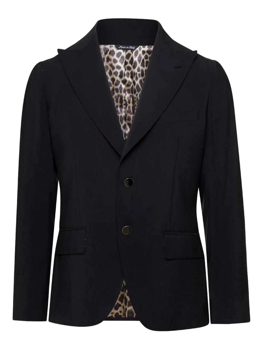 Однобортный пиджак Reveres 1949, черный
Однобортный пиджак Reveres 1949, черный