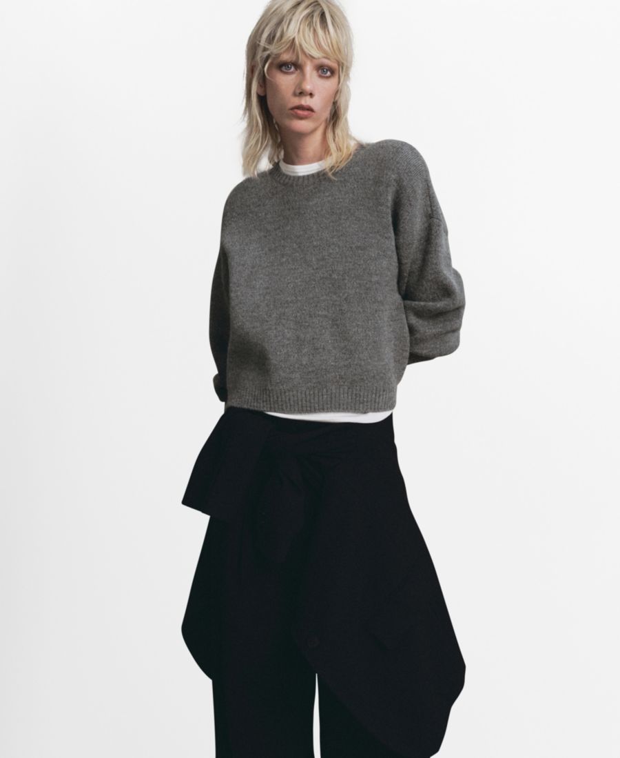 Женский свитер средней вязки MANGO, Grey
Женский свитер средней вязки MANGO, Grey