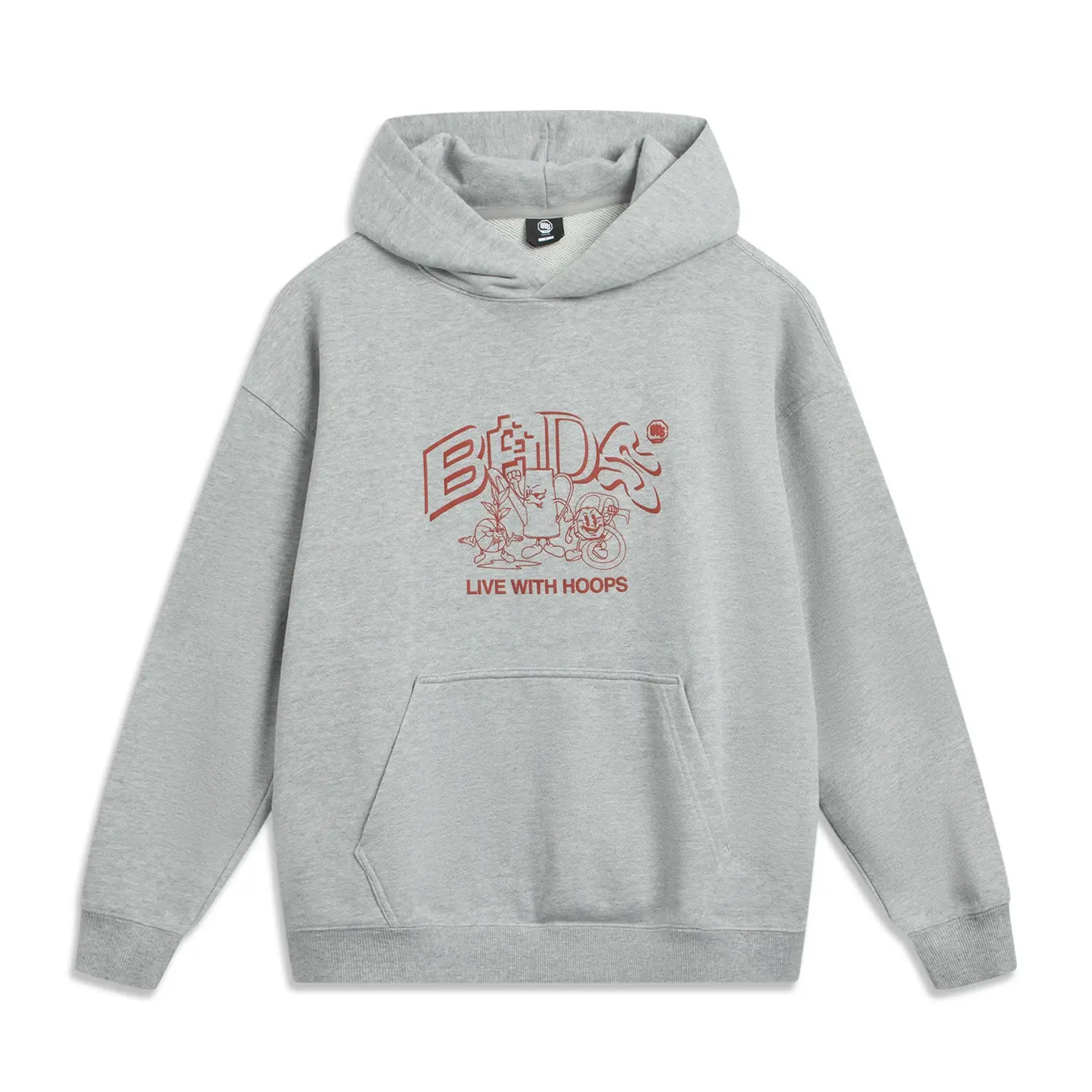 Толстовка из баскетбольной коллекции мужская LINING, темно-серый
Толстовка из баскетбольной коллекции мужская LINING, темно-серый