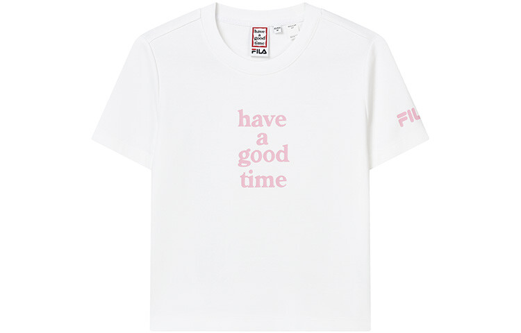 Укороченный топ X HAGT женский белый Fila 
Укороченный топ X HAGT женский белый Fila