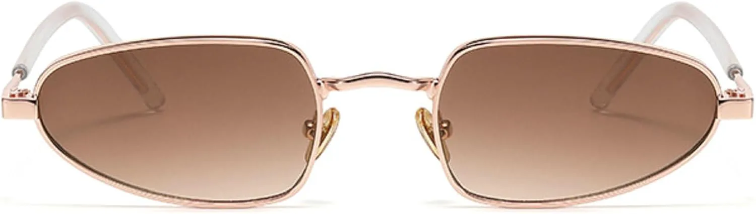 Женские солнцезащитные очки «кошачий глаз» в маленькой металлической оправе, ретро-стиль, узкая овальная форма, защита от ультрафиолета UV400 mincl, Gradient Brown
Женские солнцезащитные очки «кошачий глаз» в маленькой металлической оправе, ретро-стиль, узкая овальная форма, защита от ультрафиолета UV400 mincl, Gradient Brown