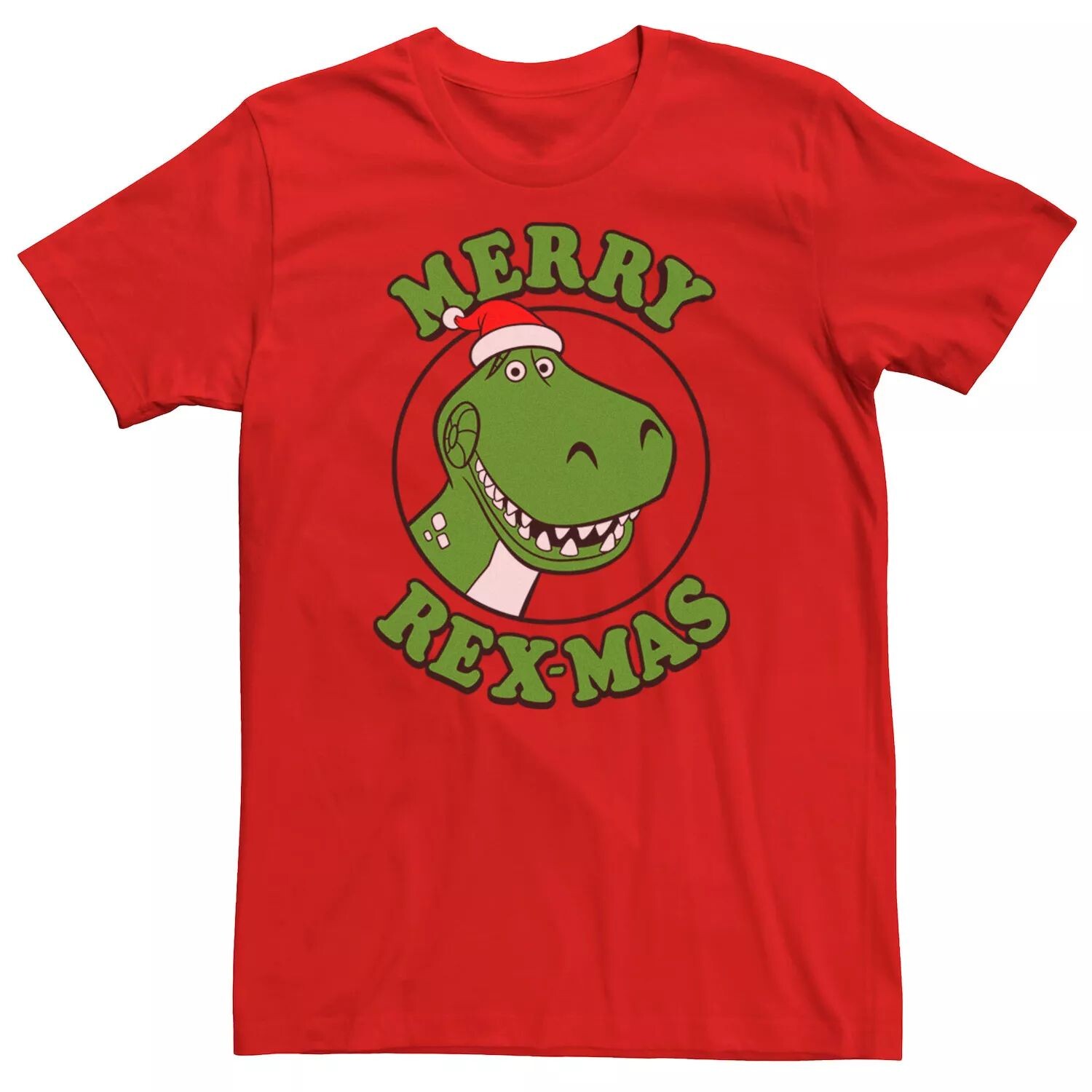 Мужская футболка «История игрушек» Disney/Pixar Merry Rex-Mas Licensed Character
Мужская футболка «История игрушек» Disney/Pixar Merry Rex-Mas Licensed Character
